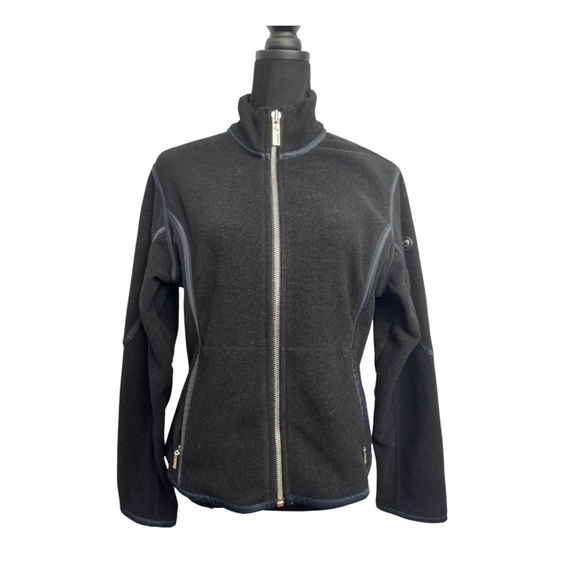 Spyder Full Zip Jacket Black - Picture 1 of 9